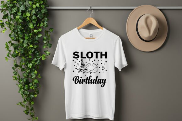 Birthday Sloth T-Shirt: An Embroidery Design Review