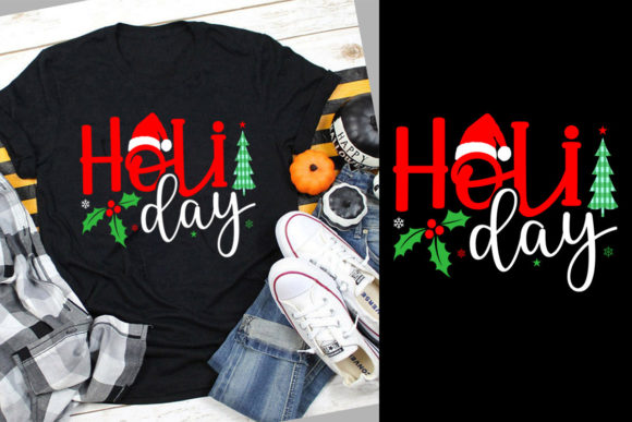 Christmas T-Shirt Design Graphics & Print Templates