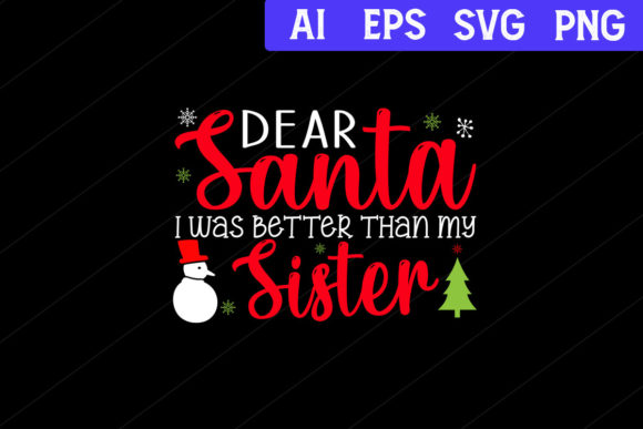 Christmas T-Shirt Design SVG: Graphics & Print Templates