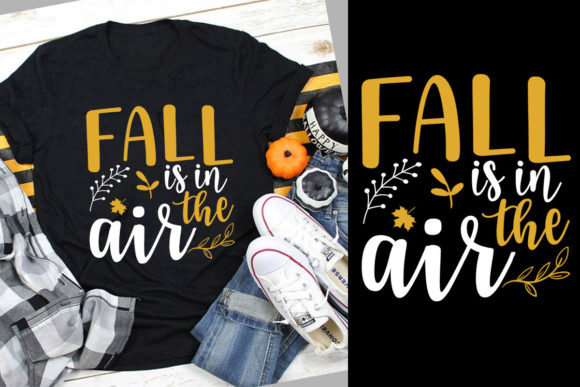 Fall T-Shirt Design: SVG Graphics & Print Templates