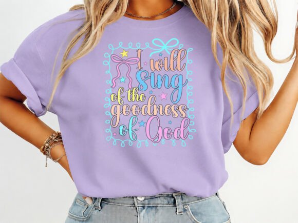 Goodness of God T-Shirt SVG PNG Graphics Review