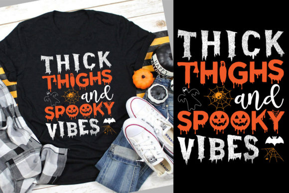 Halloween T-Shirt SVG Graphics & Print Templates