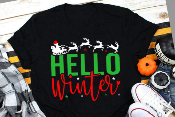 Hello Winter SVG: Graphics & Print Templates Review