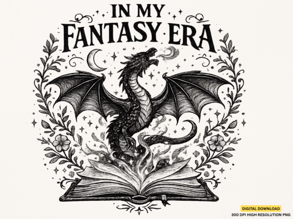 In My Fantasy Era PNG: Graphics for T-Shirt Designs