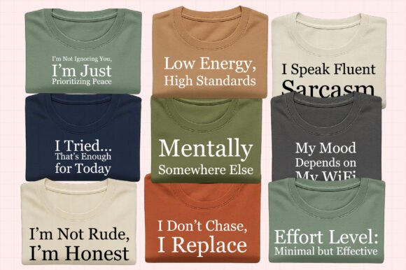 Savage Mood Bold Sarcastic Quote SVG Graphics & T-Shirt Designs