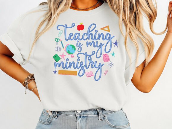 Teaching Ministry T-Shirt Design Graphics Review