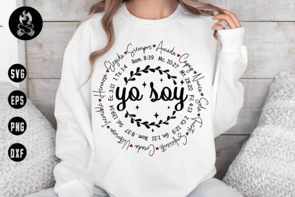 Yo Soy Christian SVG: Graphics for T-Shirt Designs